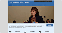 Desktop Screenshot of ligiagolosoiu.ro